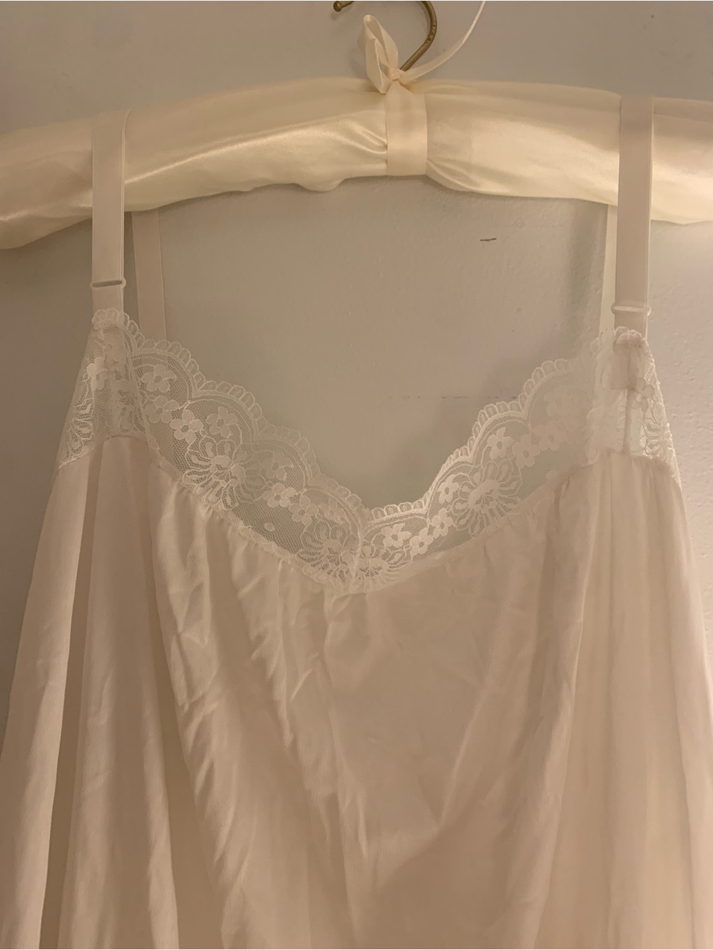 Vintage lace nightgown